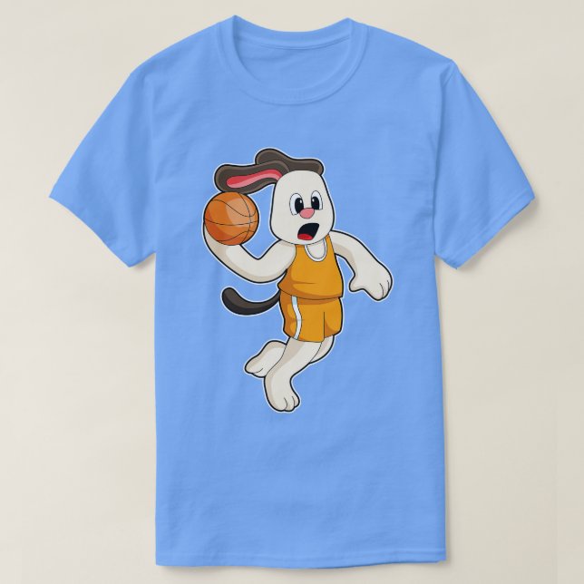 T-shirt Chien de Basketball Sports (Design devant)