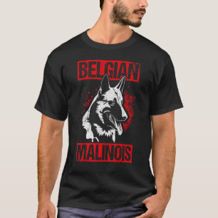 T-shirt Chien de Belgique Malinois Fan Chien Chien Sport
