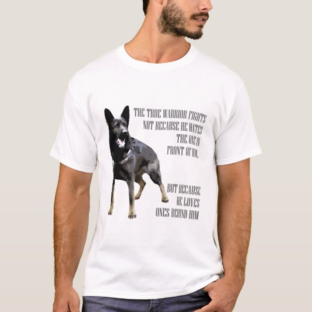 T-shirt Chien de berger allemand - GSD (Devant)