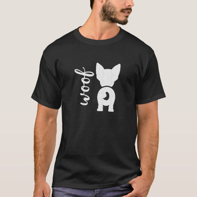 T-shirt Chien de berger allemand mignon (Devant)