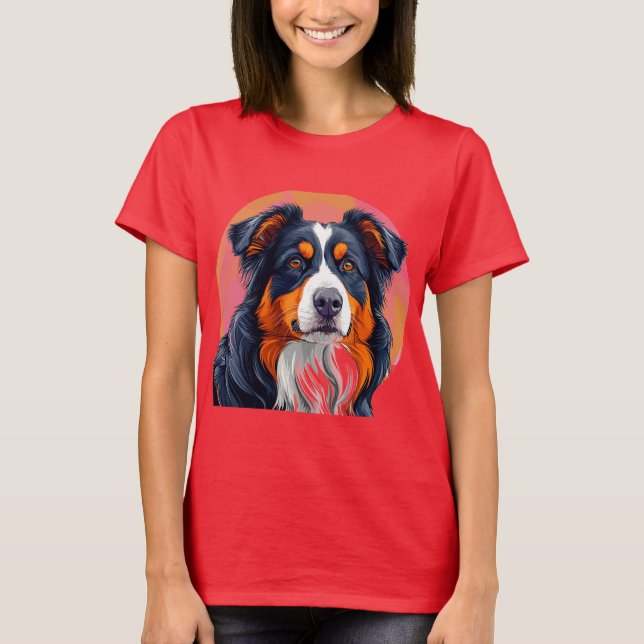 T-shirt Chien de berger australien (Devant)