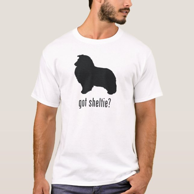 T-shirt Chien de berger de Shetland (Devant)