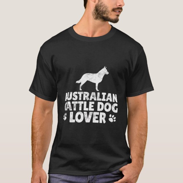 T-shirt Chien de bétail australien (Devant)