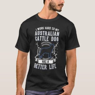 T-shirt chien de bétail australien