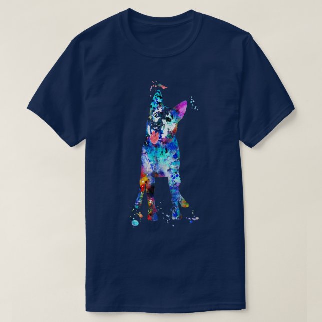T-shirt Chien de bétail australien (Design devant)