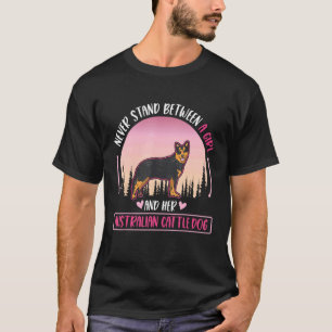 T-shirt Chien de bétail australien Blue Heeler Chien de bé