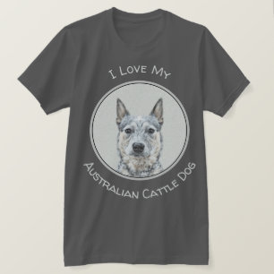 T-shirt Chien de bétail australien - Cute Original Dog Art