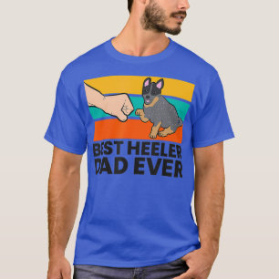T-shirt Chien de bétail australien Meilleur Heeler Papa Ja