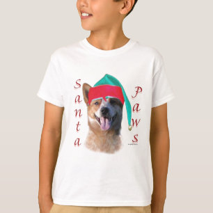 T-shirt Chien de bétail australien Père Noël Paks