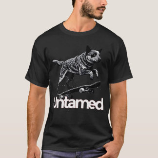 T-shirt Chien de bétail australien Rouge Heeler Bleu Non a