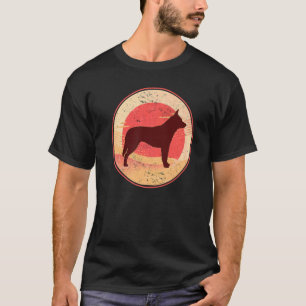 T-shirt Chien de bétail Heeler australien Rétro 10
