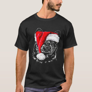 T-shirt Chien de Bétail Heeler Père Noël Noël Chien Maman