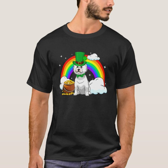 T-shirt Chien de Bichon Frise (Devant)