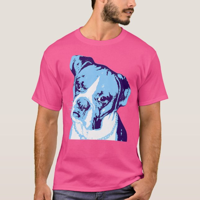 T-shirt Chien de boîte (Devant)