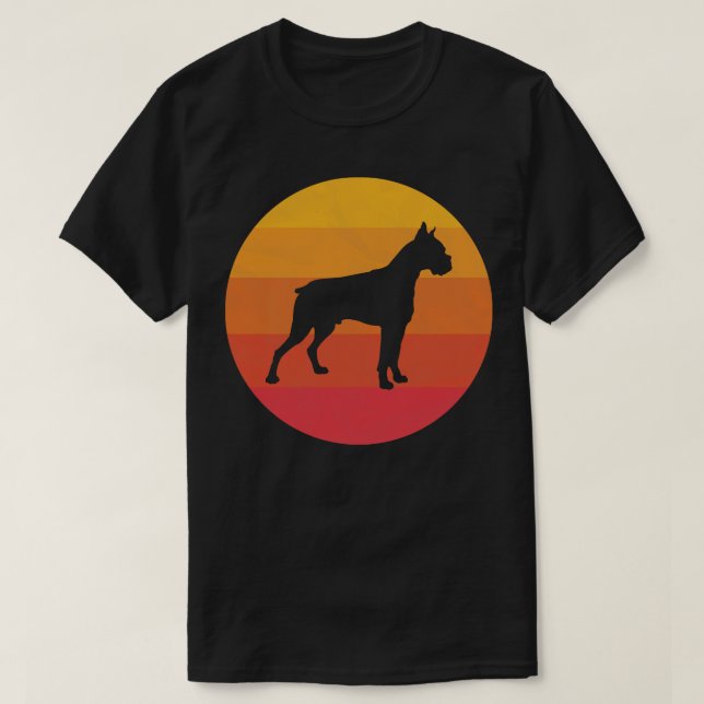 T-shirt Chien de boîte (Design devant)
