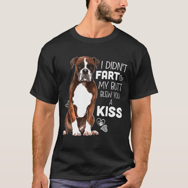 T-shirt Chien de boîte de boxe (Devant)