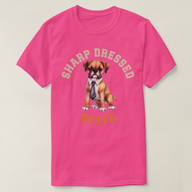 T-shirt Chien de boîte mignon 5 (Design devant)