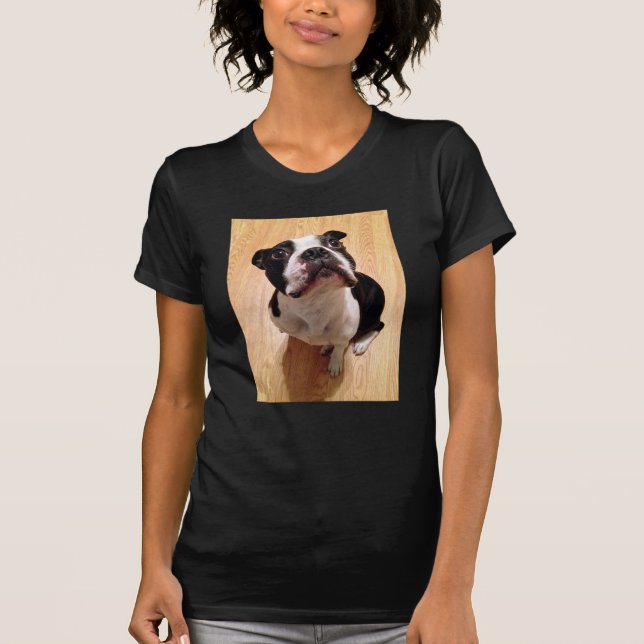 T-shirt Chien de Boston Terrier (Devant)