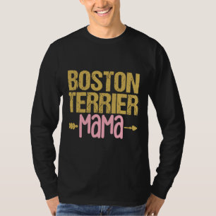 T-shirt Chien de Boston Terrier Mama