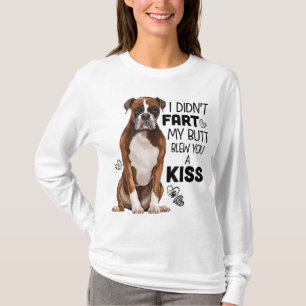 T-shirt Chien de boxe Funny pour Chien Maman Chien Papa Am
