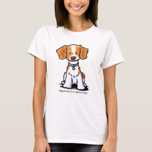 T-shirt Chien de Bretagne KiniArt