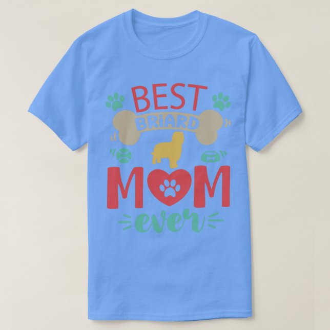 T-shirt Chien de Briard (Design devant)