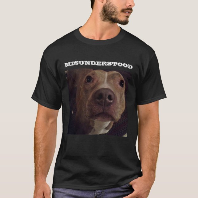 T-SHIRT CHIEN DE BULLE DE PIT MAL COMPRIS (Devant)