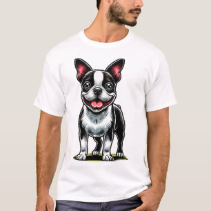 T-shirt Chien de Bustie doux
