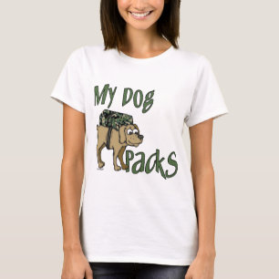 T-shirt Chien de camp