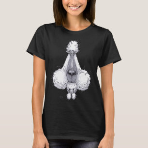 T-shirt Chien de caniche