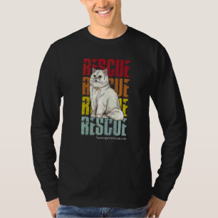 T-shirt Chien de chat mâle Secourt Chien Chien Chien Chien