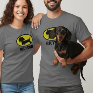 T-shirt Chien de chaume   Wiener Dog Superhero