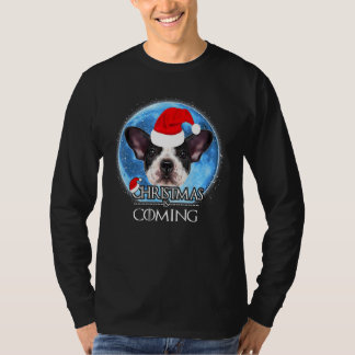 T-shirt Chien de Chien de Chien de père Noël Joyeux Noël