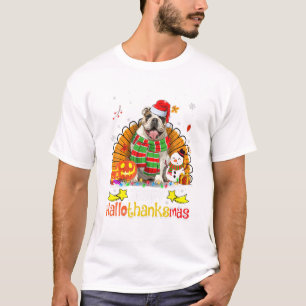 T-shirt Chien de chien de taureau anglais heureux