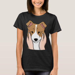 T-shirt Chien de Chubby Cheek Jack Russell Terrier