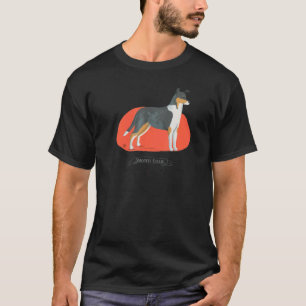 T-shirt Chien de Collie lisse
