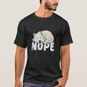 T-shirt Chien de compagnie coréen Jindo mignon drôle pares