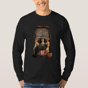 T-shirt Chien de compagnie détective espion enquêteur Berg