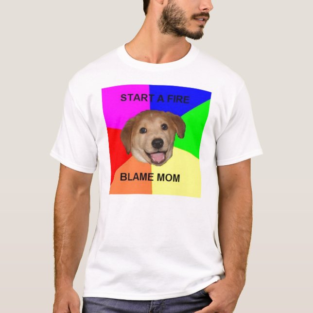 T-shirt Chien de conseil (Devant)