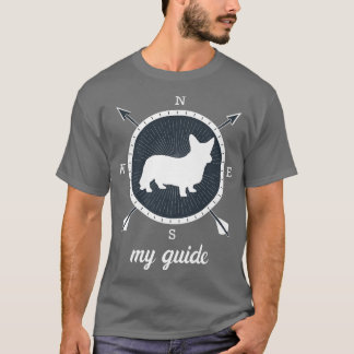 T-shirt Chien de Corgi gallois Retro1589