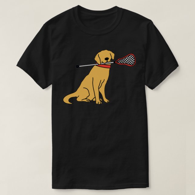 T-shirt Chien de crosse (Design devant)