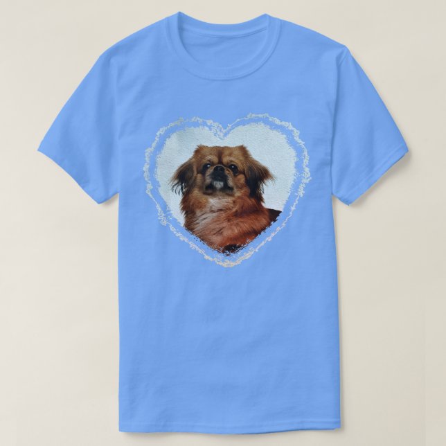T-shirt Chien de Cute Pekingese (Design devant)