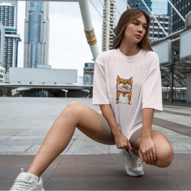 T-shirt Chien de dessin (Créateur téléchargé)