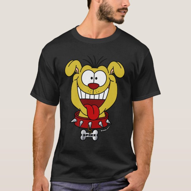 T-shirt Chien de dessin animé mignon Spike (Devant)