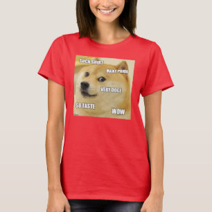 T-shirt chien de doge