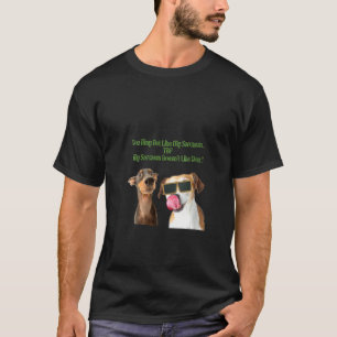T-shirt Chien de femmes  Mon sarcasme n'aime pas vous