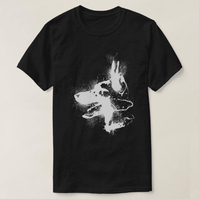 T-shirt chien de garde (Design devant)