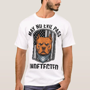 T-shirt Chien de Garde Puisse Aucun Mal Passer Design Vect