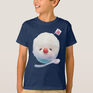 T-shirt Chien de glace rasé mignon