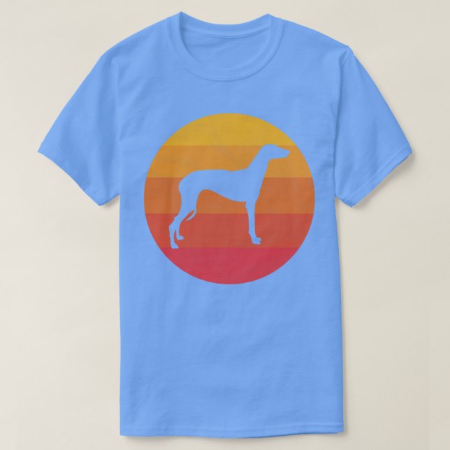 T-shirt Chien de Greyhound (Design devant)